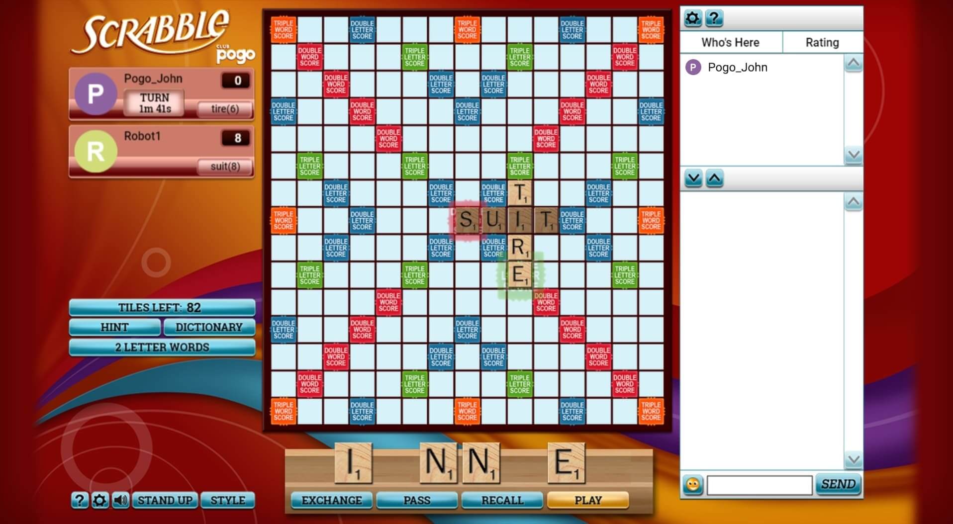 Scrabble Free Online Multiplayer Word Game Pogo