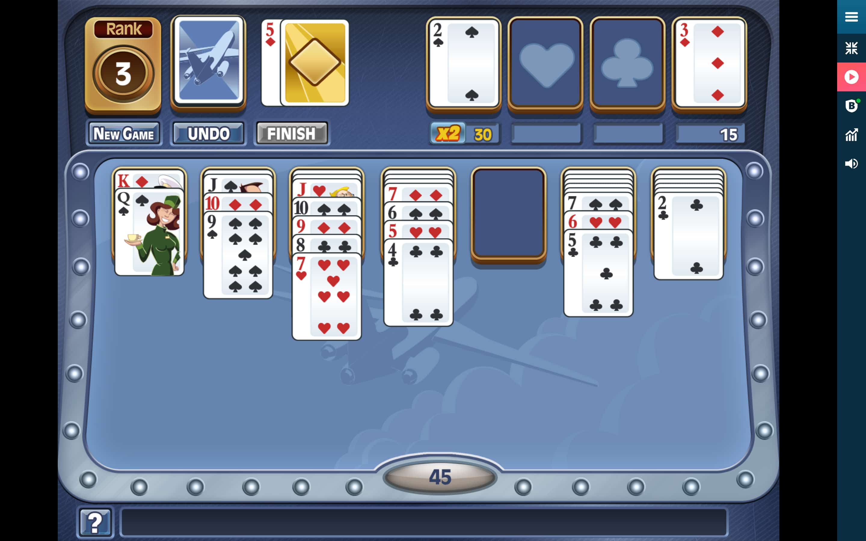 free solitaire classic game
