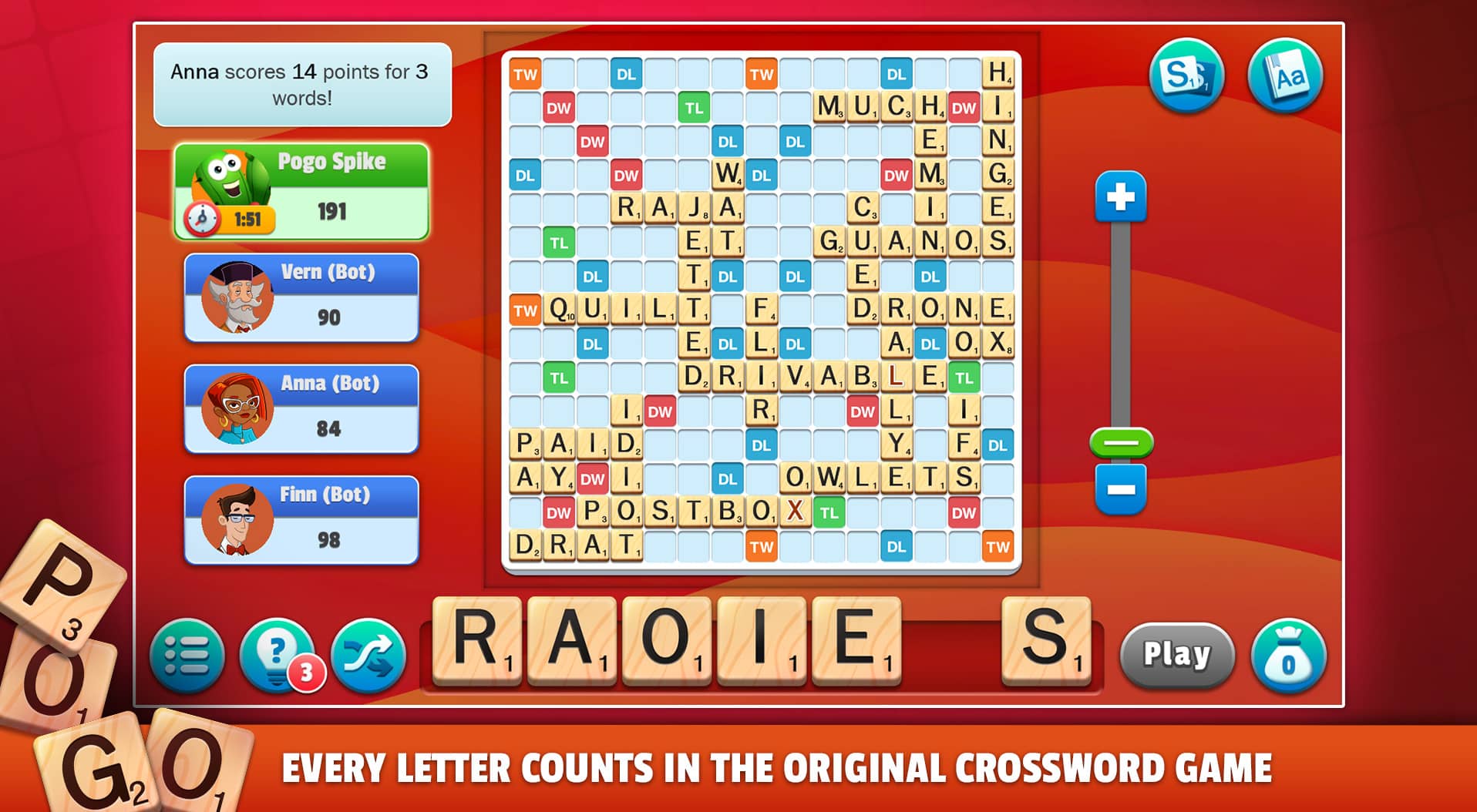 online scrabble play against computer
