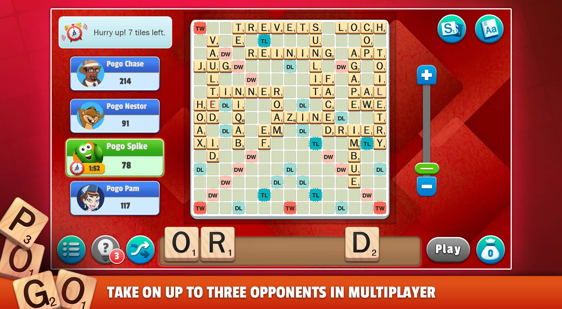 Scrabble Free Online Multiplayer Word Game Pogo