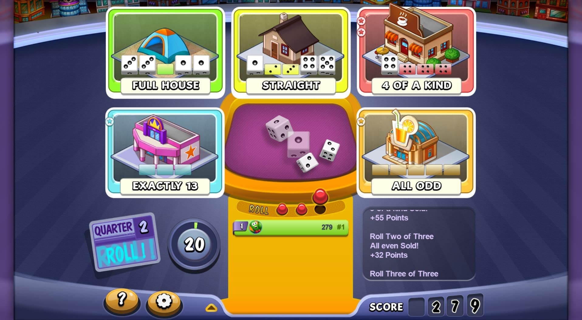 free casino dice games