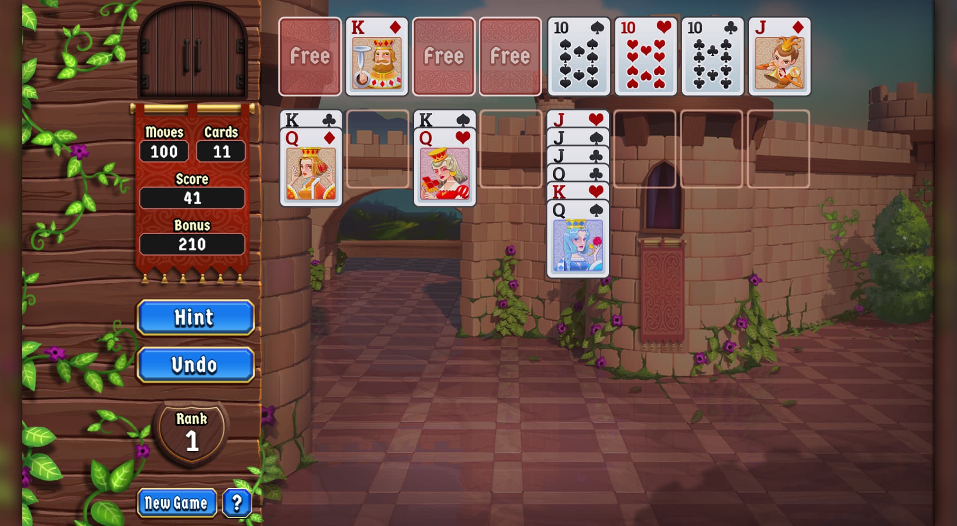 Freecell Solitaire - Online Game - Play for Free