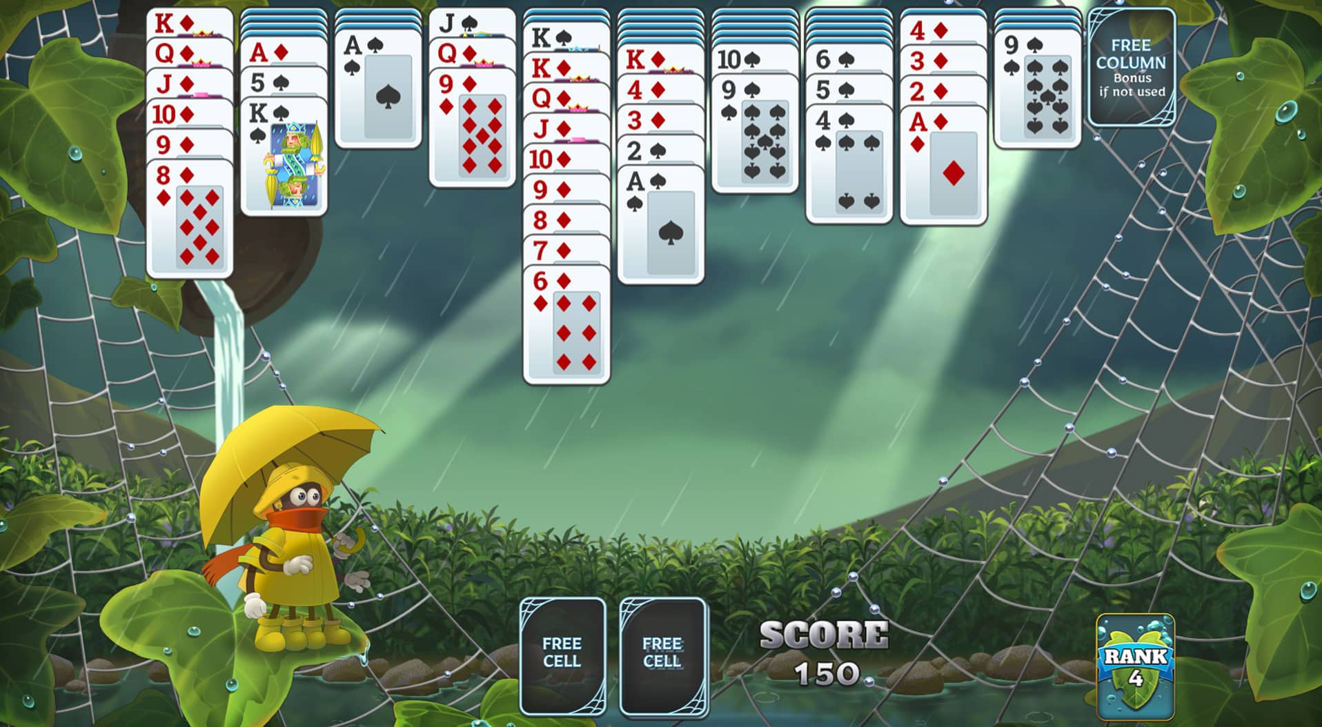 spider solitaire full screen online