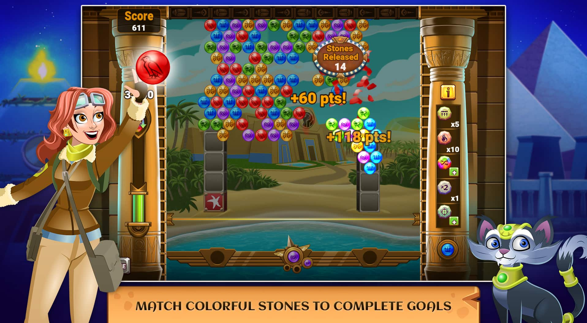 Phlinx II | Free Online Bubble Shooter Game | Pogo