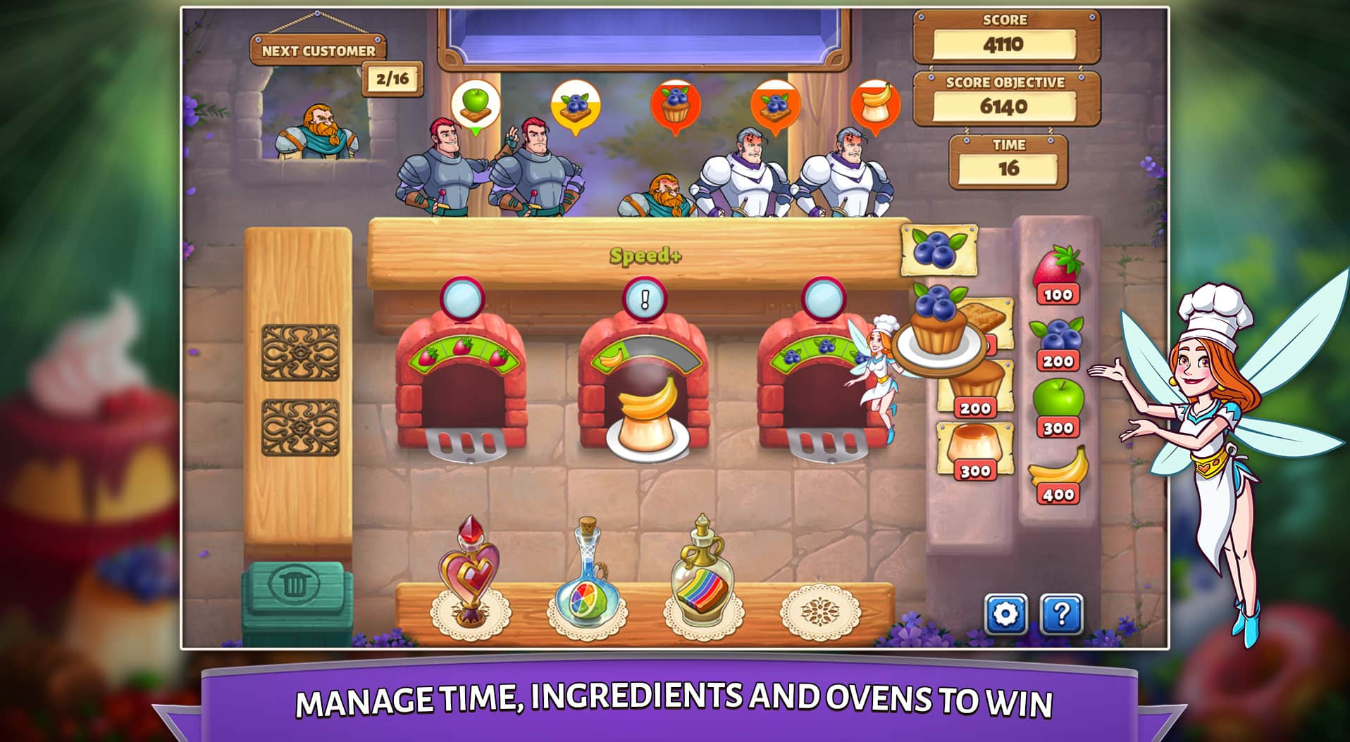 Crazy Cakes Game: A Magical Time Management Game